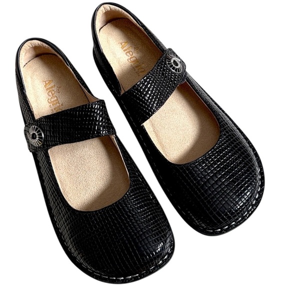 Like New Alegria Leather Paloma Mary
Jane's Black Size 11.5 - 12 - Picture 2 of 10